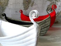 Viking Boat Basket